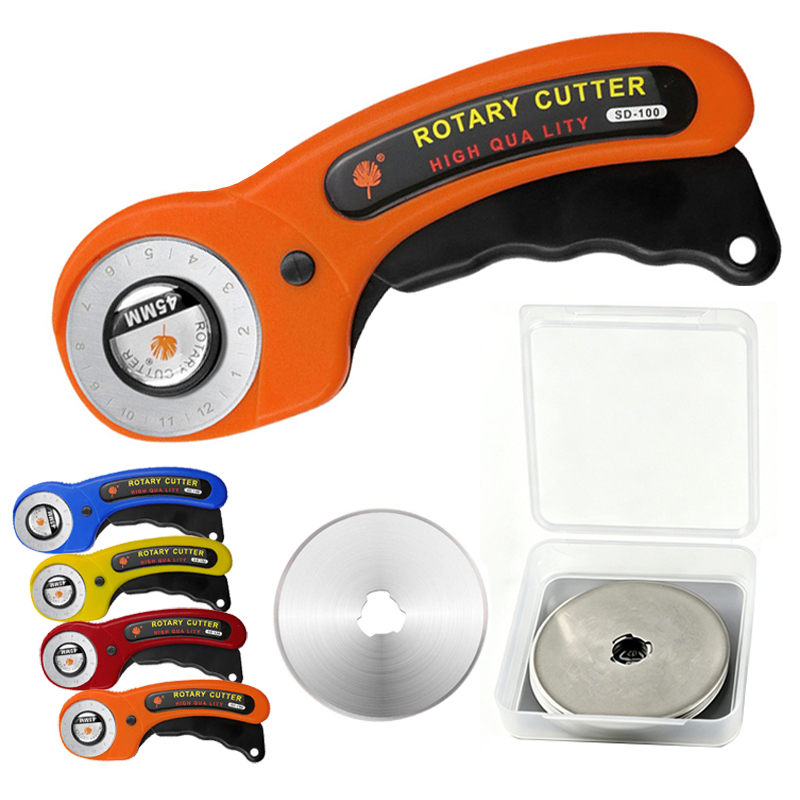 Rotary Cutter Fabric - Fabric Rotary Cutter 45mm Blade Card