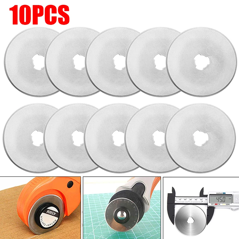 Rotary Cutter Fabric - 10pcs Rotary Cutter Blades Circular Cutting