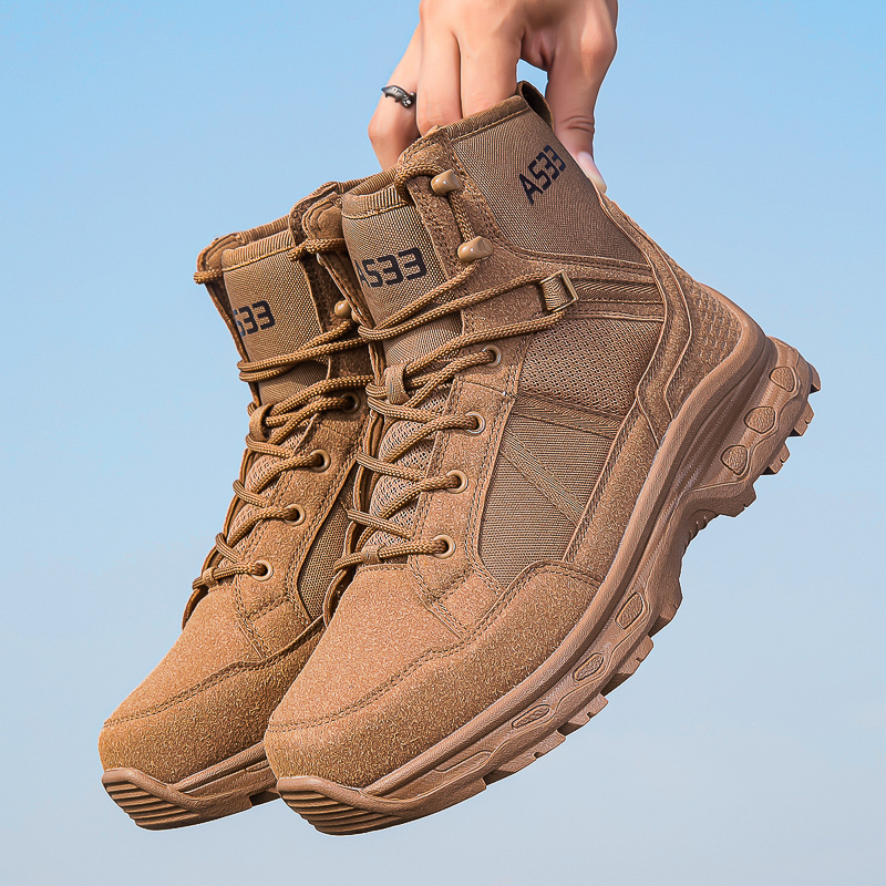 Sewing Zipper - Men's Military Tactical Boots Army Boots