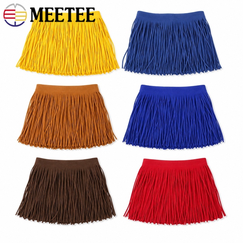 Sewing Thread In Textile - 2/4Meters 3mmx15cm Tassel Fringe Trim Cotton