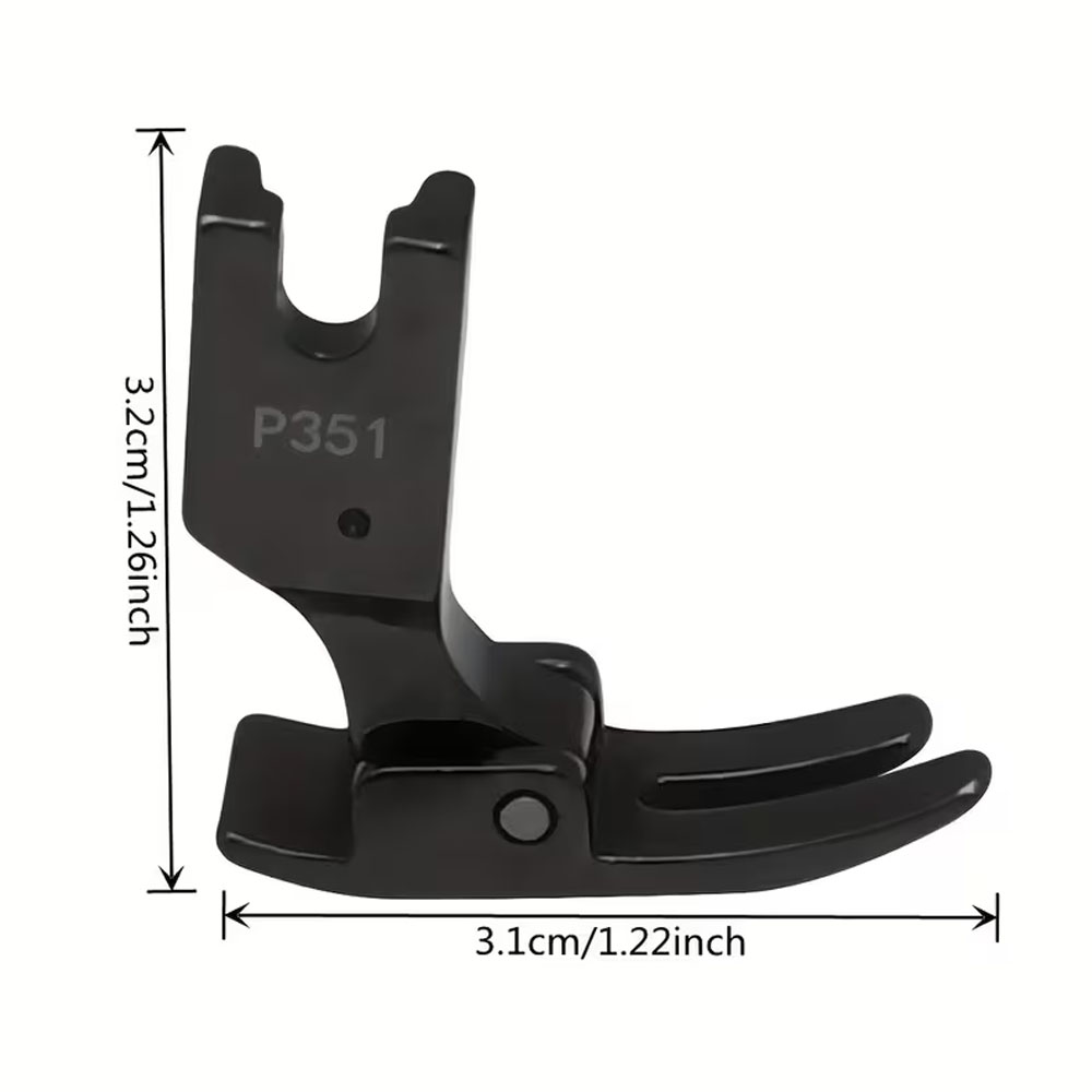 P351 All Steel Presser Foot Bl - огляд і ціна Rolled Hem Foot