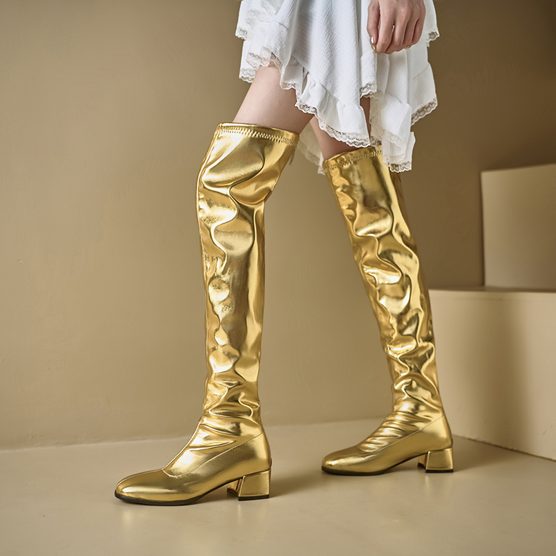 Plus Size Women Metallic Thigh - огляд і ціна Sewing Zipper