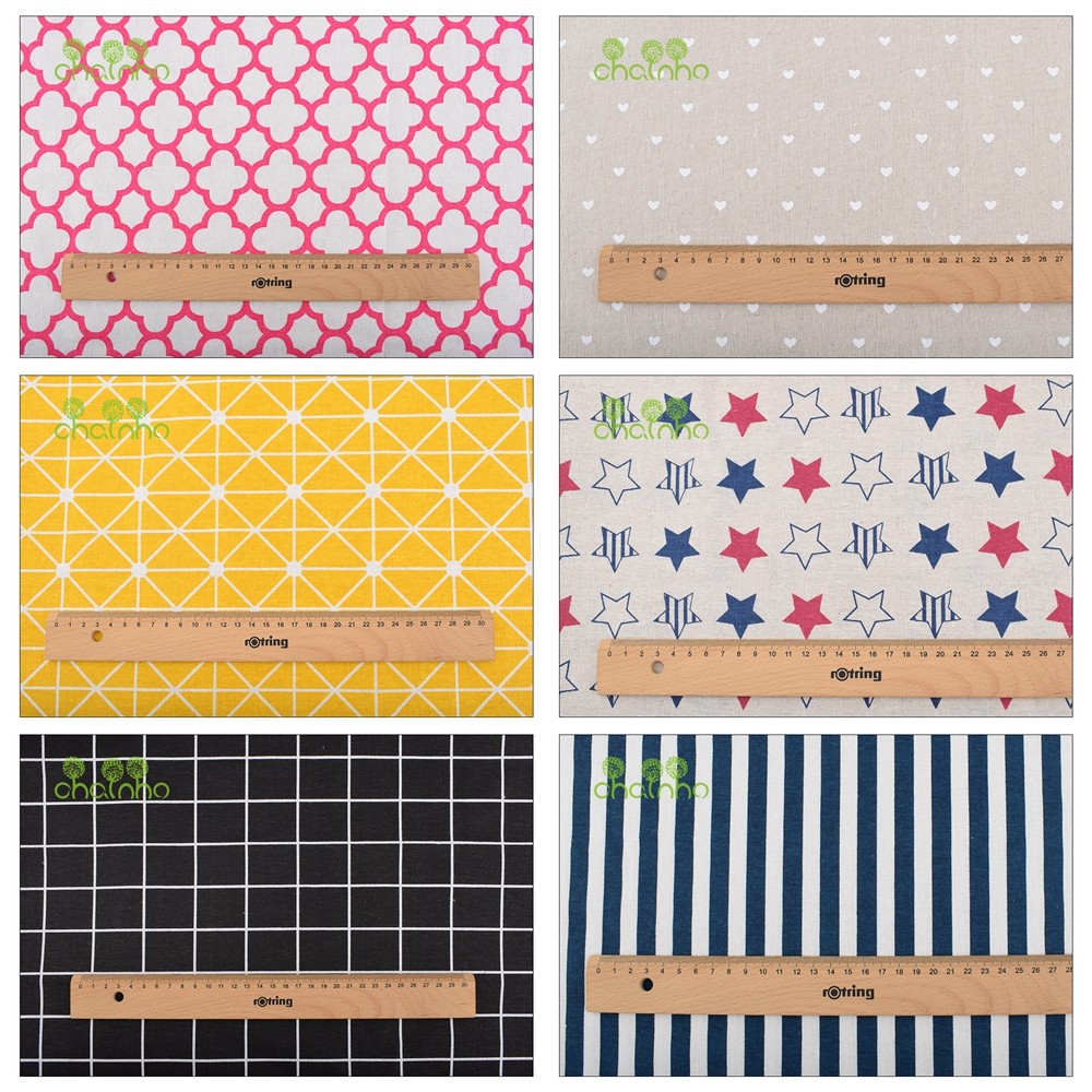 Chainho,Printed Cotton Linen F - огляд і ціна Sewing Geotextile Fabric