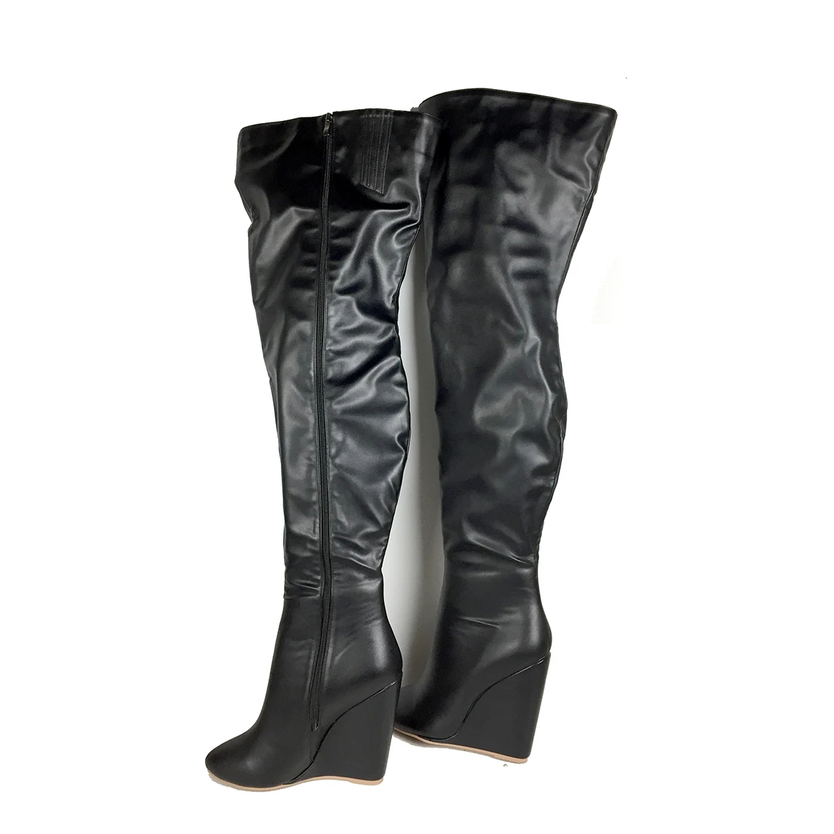 Women’s Black Over-the-Knee Bo - огляд і ціна Sewing Zipper