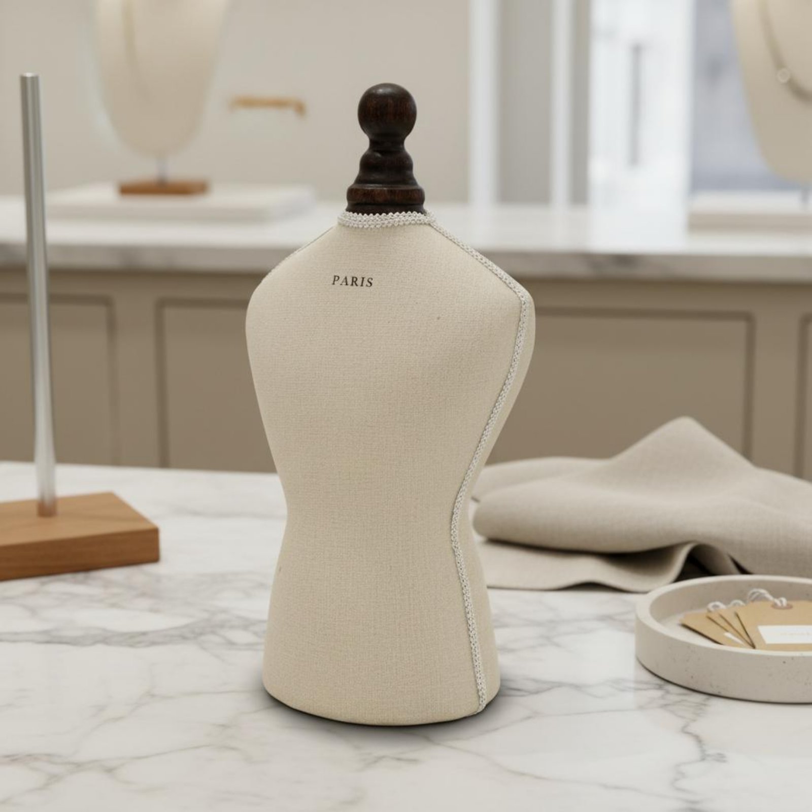 Necklace Bust Stand Tabletop B - огляд і ціна Dress Form Mannequin