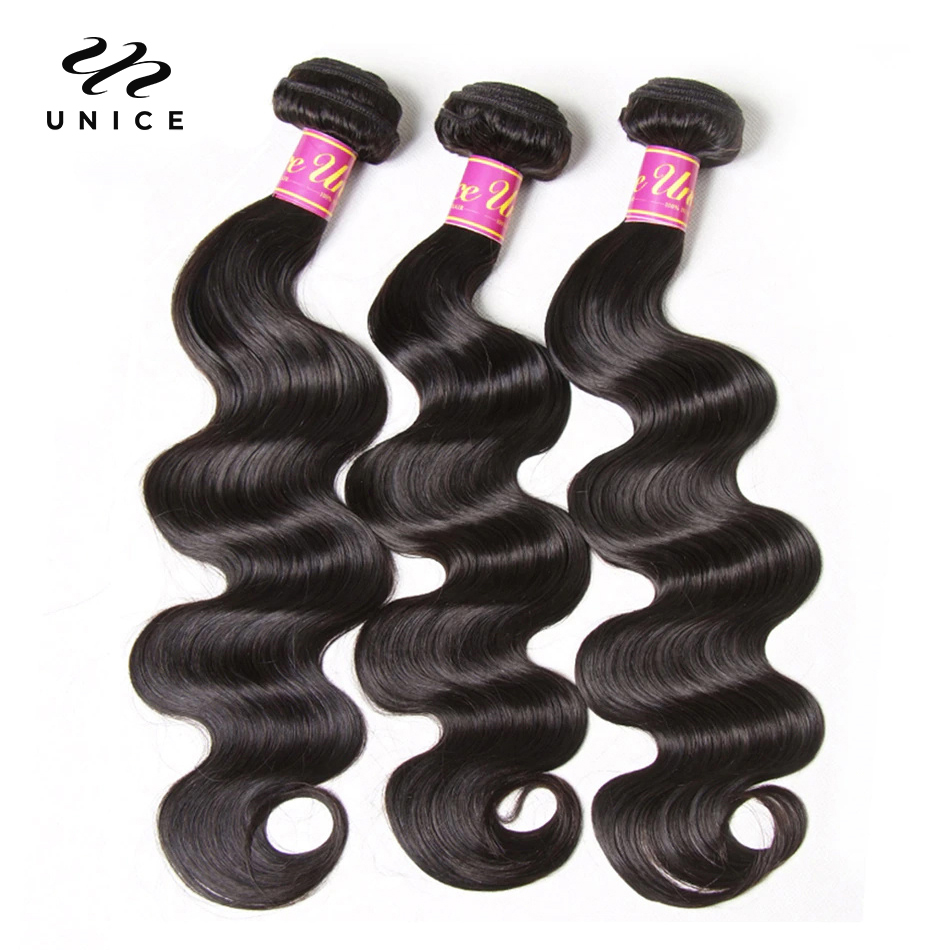 UNice Body Wave Bundles Natura - огляд і ціна Sewing Lab