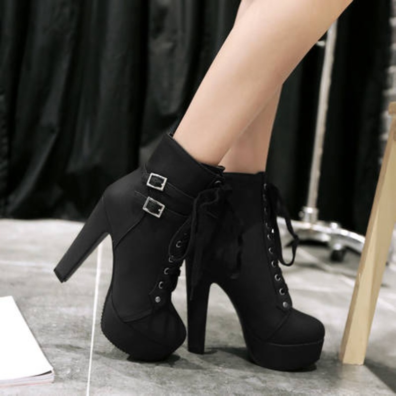 Winter Women Platform Ankle Bo - огляд і ціна Sewing Fleece