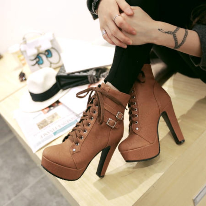 Winter Women Platform Ankle Bo - огляд і ціна Sewing Fleece