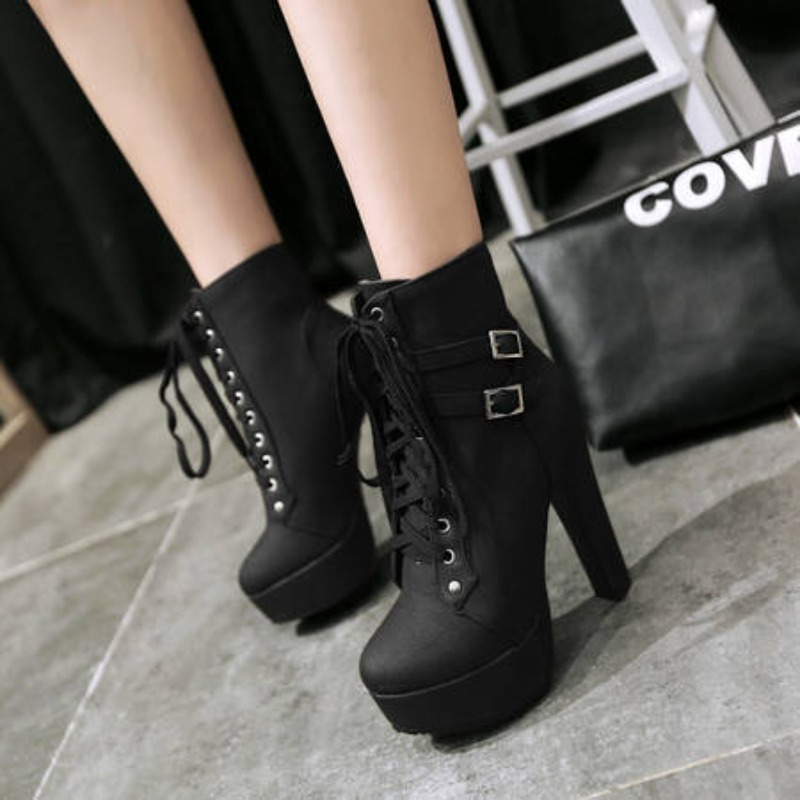 Winter Women Platform Ankle Bo - огляд і ціна Sewing Fleece