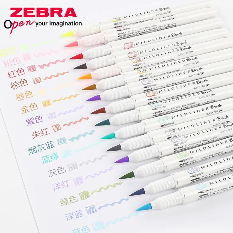 Japan ZEBRA Double-ended Marke - огляд і ціна Zebra Pen Mildliner