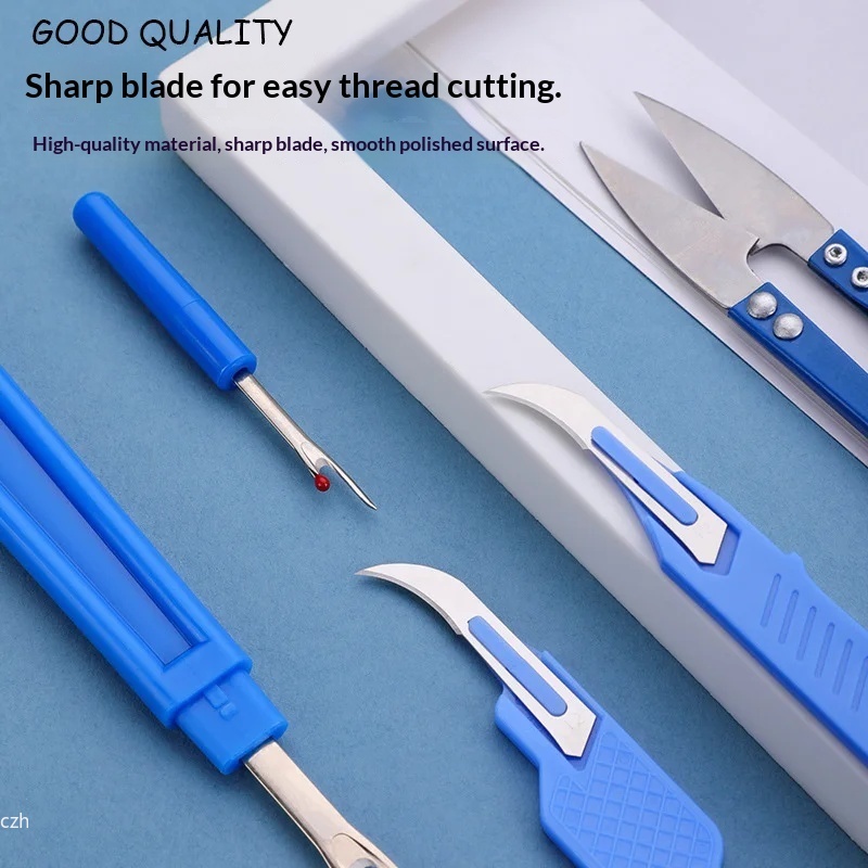 5Pcs Blue Sewing Ripper Kit wi - огляд і ціна Sewing Repair