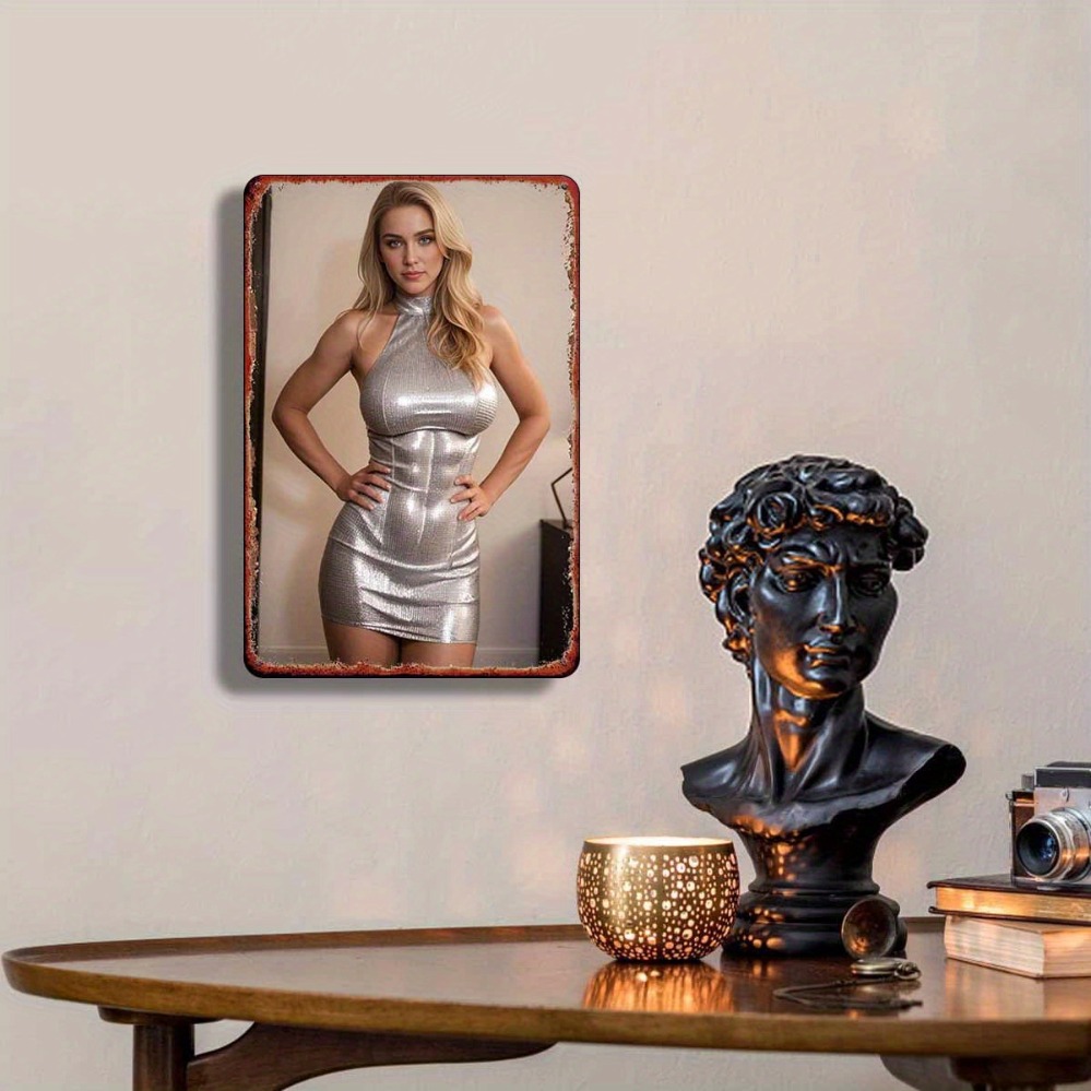 SHEINMETAL Silver Metallic Dre - огляд і ціна Dress Form Mannequin