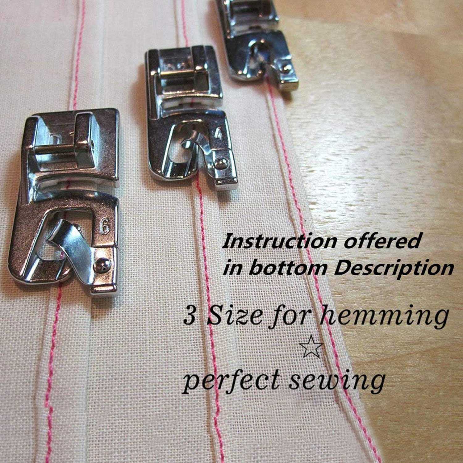 Narrow Rolled Hem Foot Sewing  - огляд і ціна Rolled Hem Foot