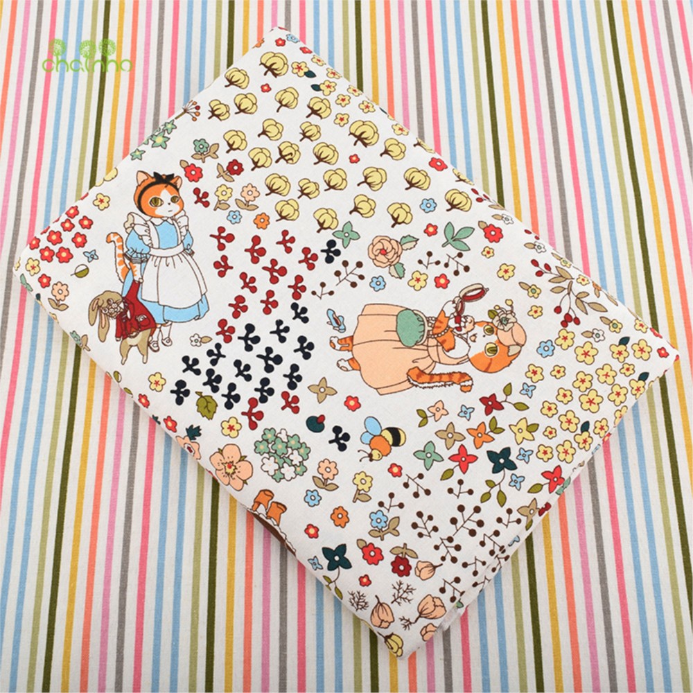 Chainho,Printed Cotton Linen F - огляд і ціна Sewing Geotextile Fabric