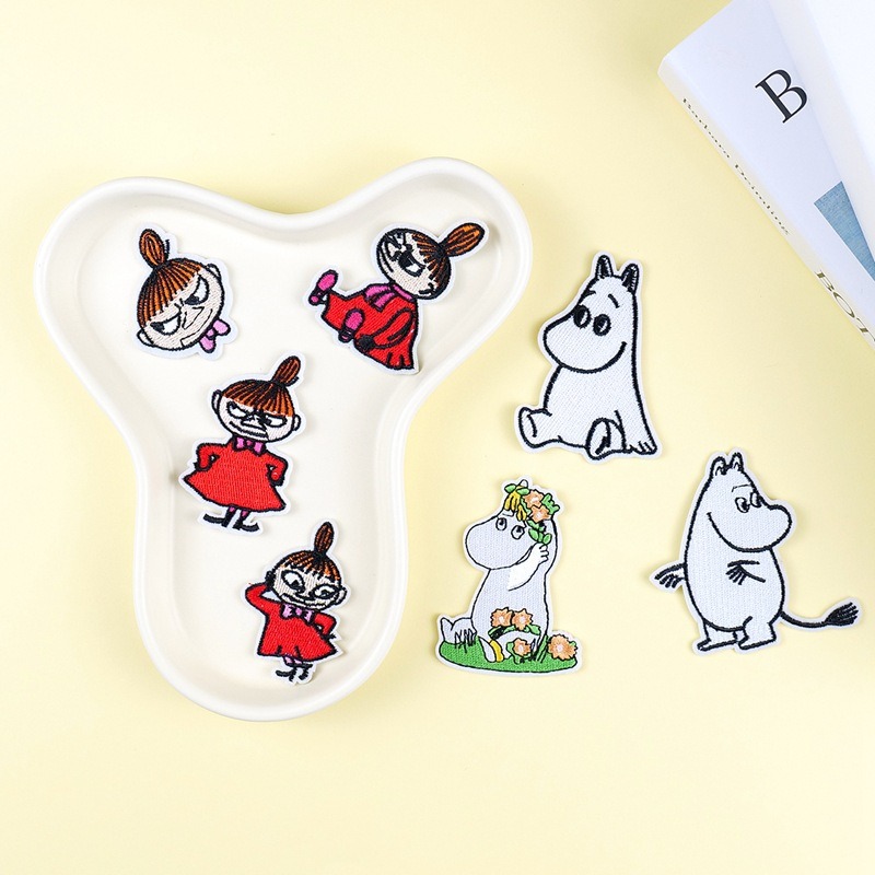 Moomin Cute Cartoon Embroidere - огляд і ціна Sewing Repair