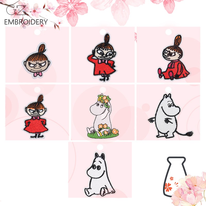 Moomin Cute Cartoon Embroidere - огляд і ціна Sewing Repair