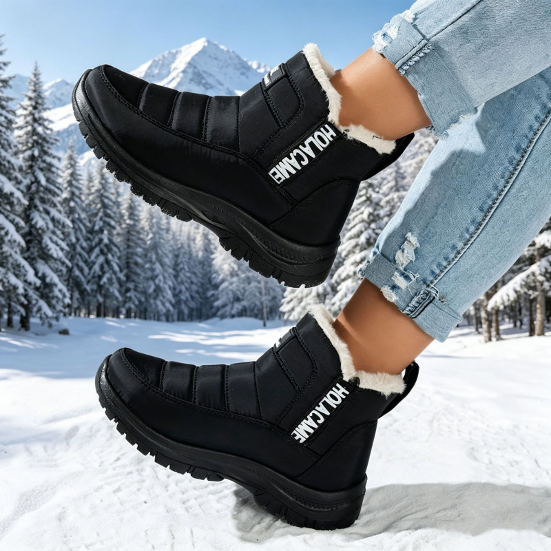Women's snow boots with thick  - огляд і ціна Sewing Fleece