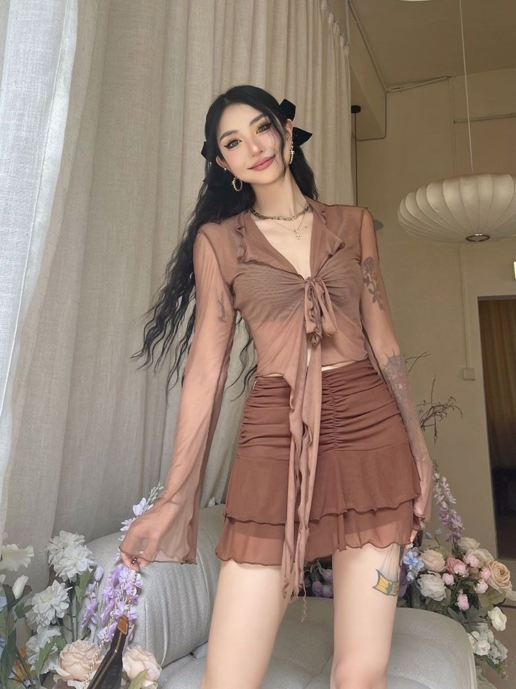 Long Flare Sleeve Blouses for  - огляд і ціна Sewing V