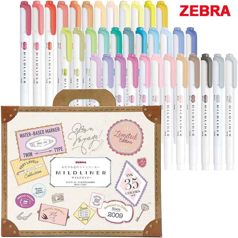 Zebra 25/35 Colors Mildliner H - огляд і ціна Zebra Pen Mildliner