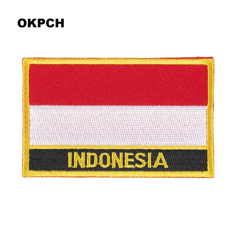 Indonesia Flag Embroidery Patc - огляд і ціна Sewing Indonesia