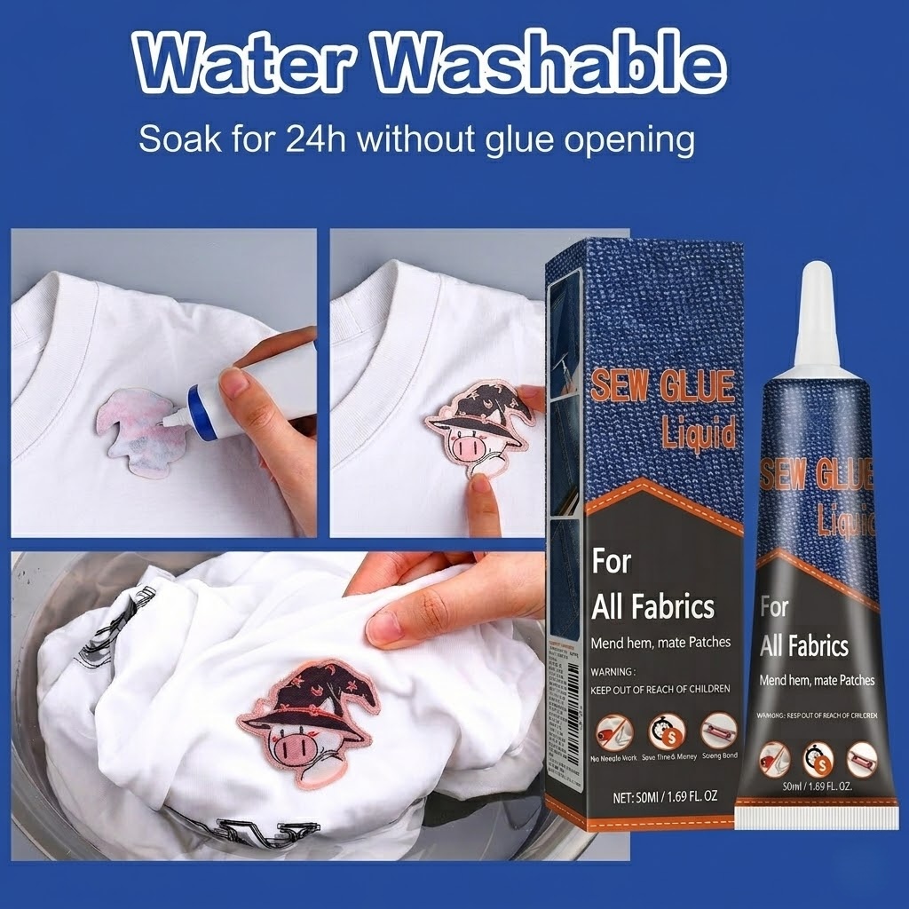 50ml Fabric Sewing Glue Fast D - огляд і ціна Sewing Repair