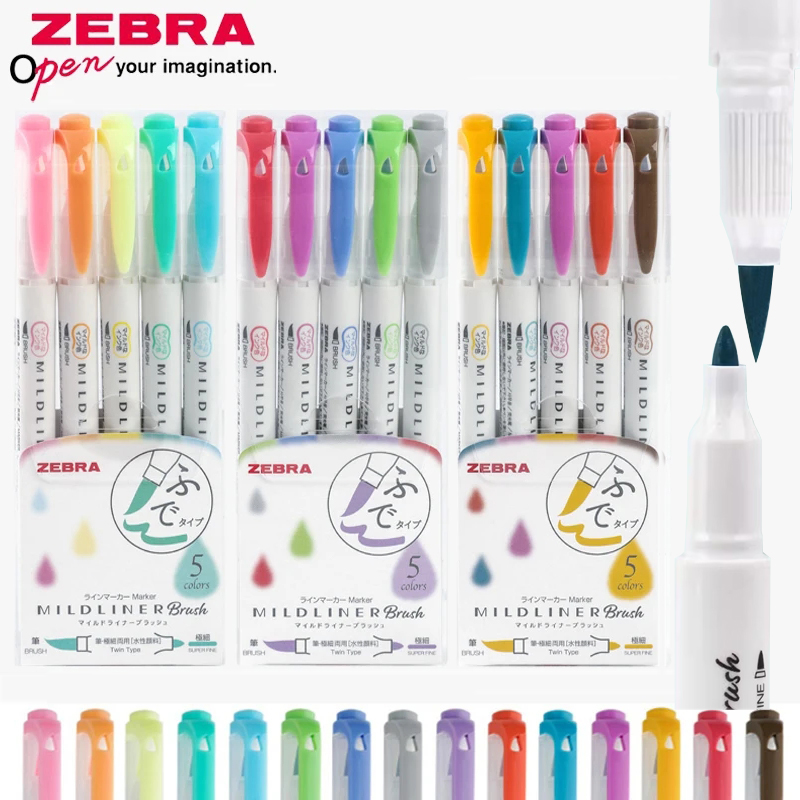 ZEBRA Mildliner Highlighters P - огляд і ціна Zebra Pen Mildliner