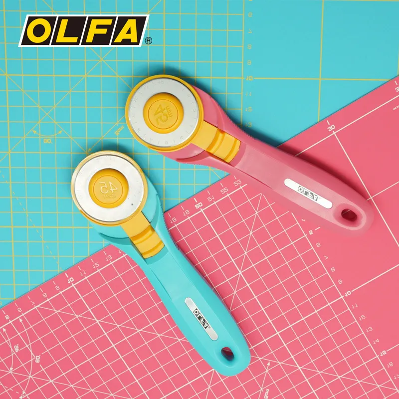 Olfa RTY-2/C 45mm Rotary Pinkl - огляд і ціна Rotary Cutter Fabric