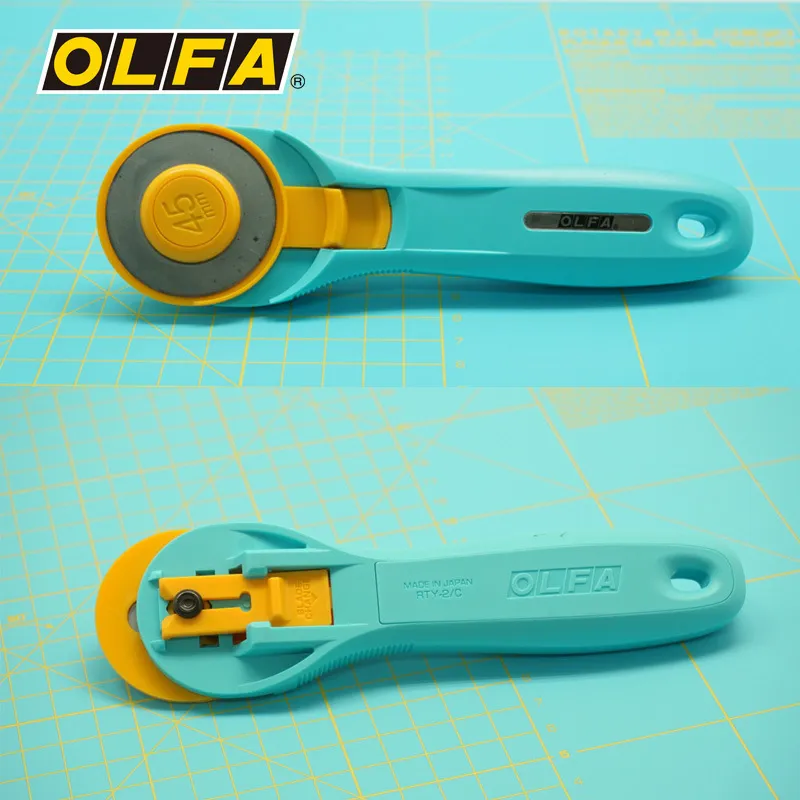 Olfa RTY-2/C 45mm Rotary Pinkl - огляд і ціна Rotary Cutter Fabric