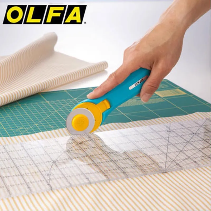 Olfa RTY-2/C 45mm Rotary Pinkl - огляд і ціна Rotary Cutter Fabric