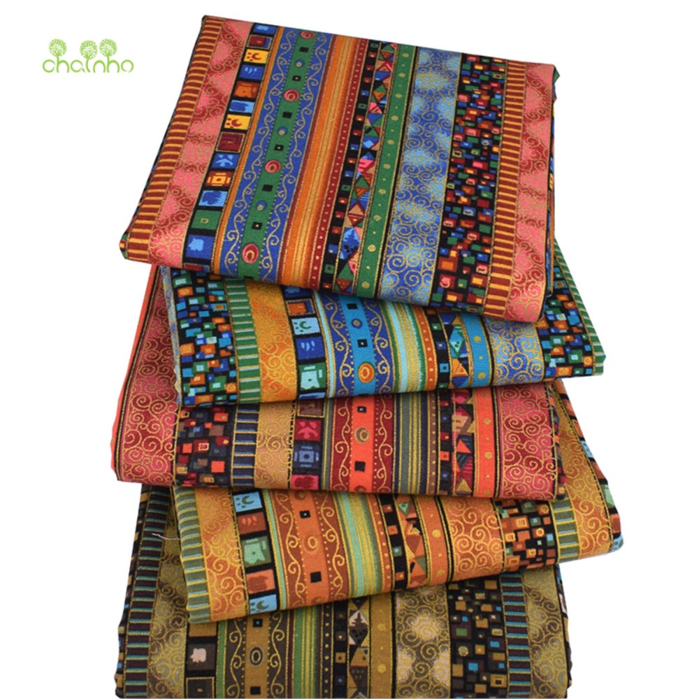 Chainho,Print Cotton Linen Fab - огляд і ціна Sewing Geotextile Fabric