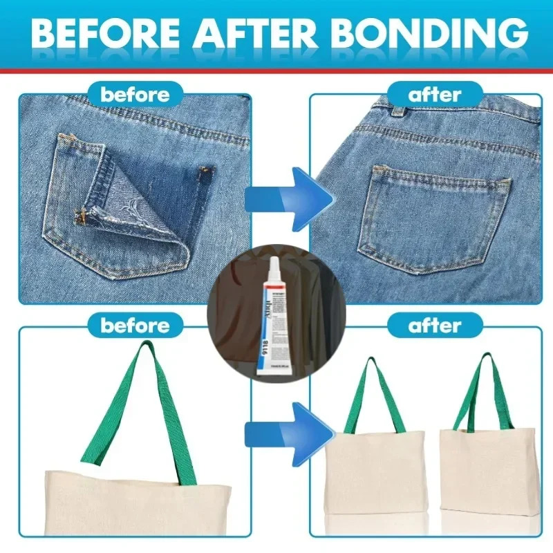 Multi-Purpose Fabric Glue – Se - огляд і ціна Sewing Repair