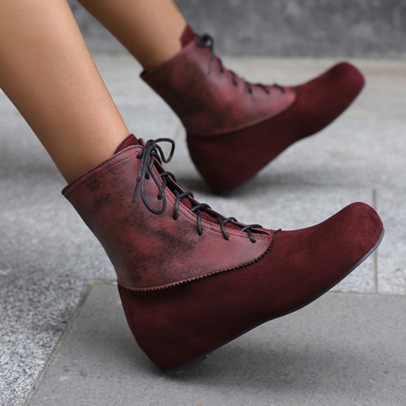 Big Size 50 Short Boot Female  - огляд і ціна Sewing Fleece