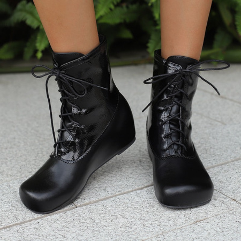 Big Size 50 Short Boot Female  - огляд і ціна Sewing Fleece