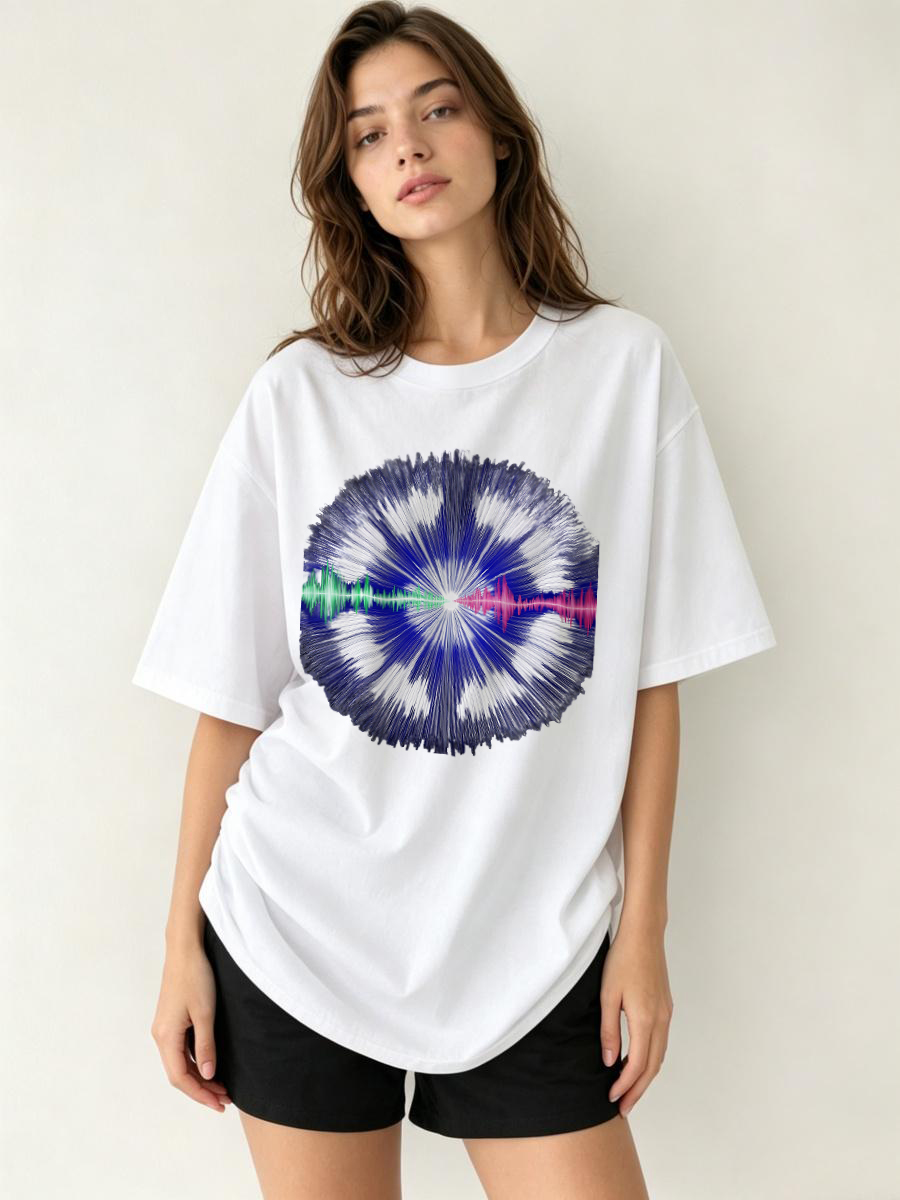 T Shirts For Woman Thread Patt - огляд і ціна Sewing Thread In Textile