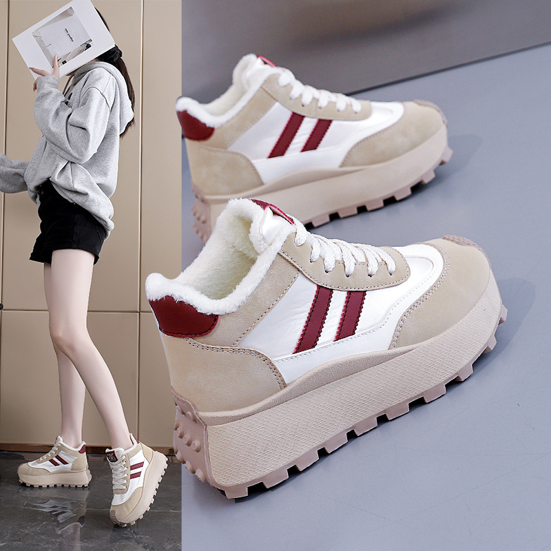 Winter Thick-Soled High-Top Wo - огляд і ціна Sewing Fleece