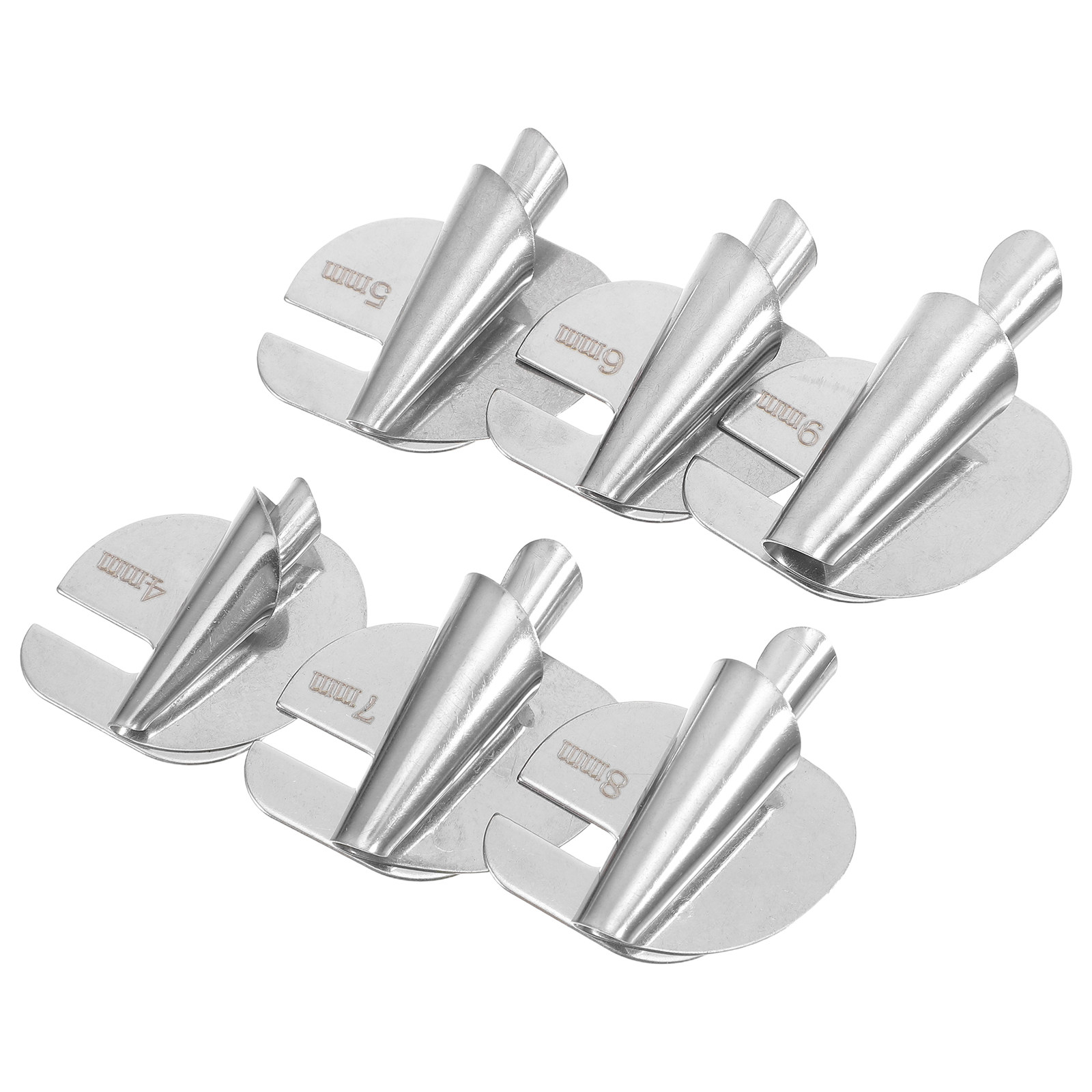 6Pcs Professional Metal Spiral - огляд і ціна Rolled Hem Foot