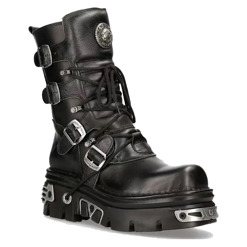 New Men's Punk Motorcycle Boot - огляд і ціна Sewing Zipper