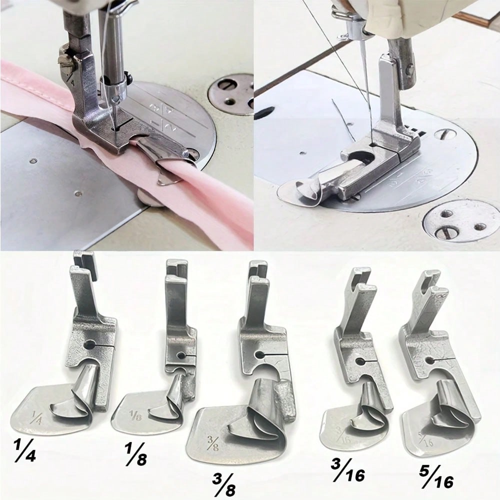 1PCS Industrial Sewing Machine - огляд і ціна Rolled Hem Foot