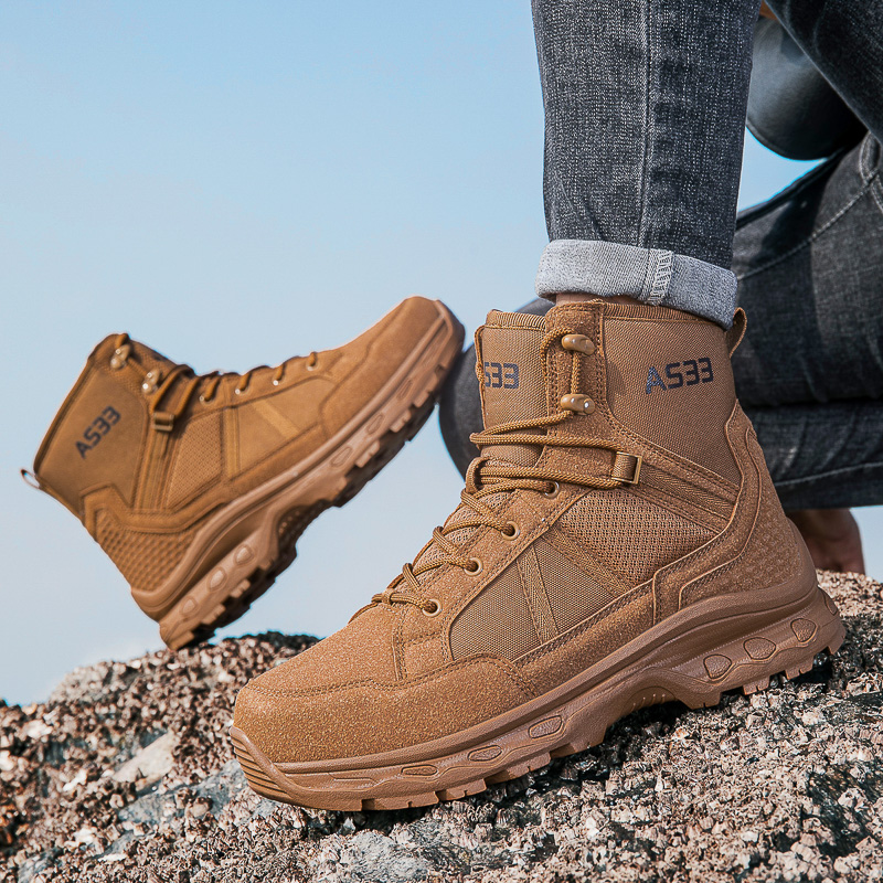 Men's Military Tactical Boots  - огляд і ціна Sewing Zipper