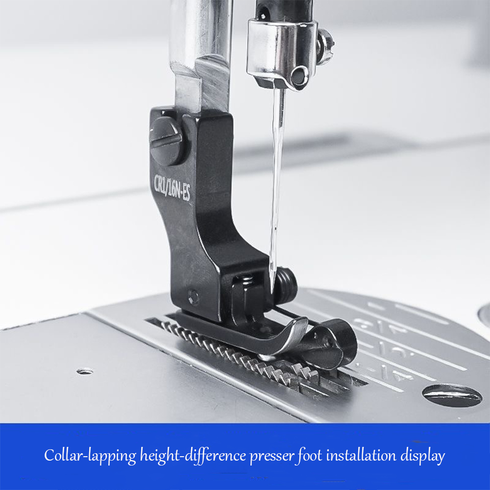 Black Titanium Steel High-Low  - огляд і ціна Rolled Hem Foot