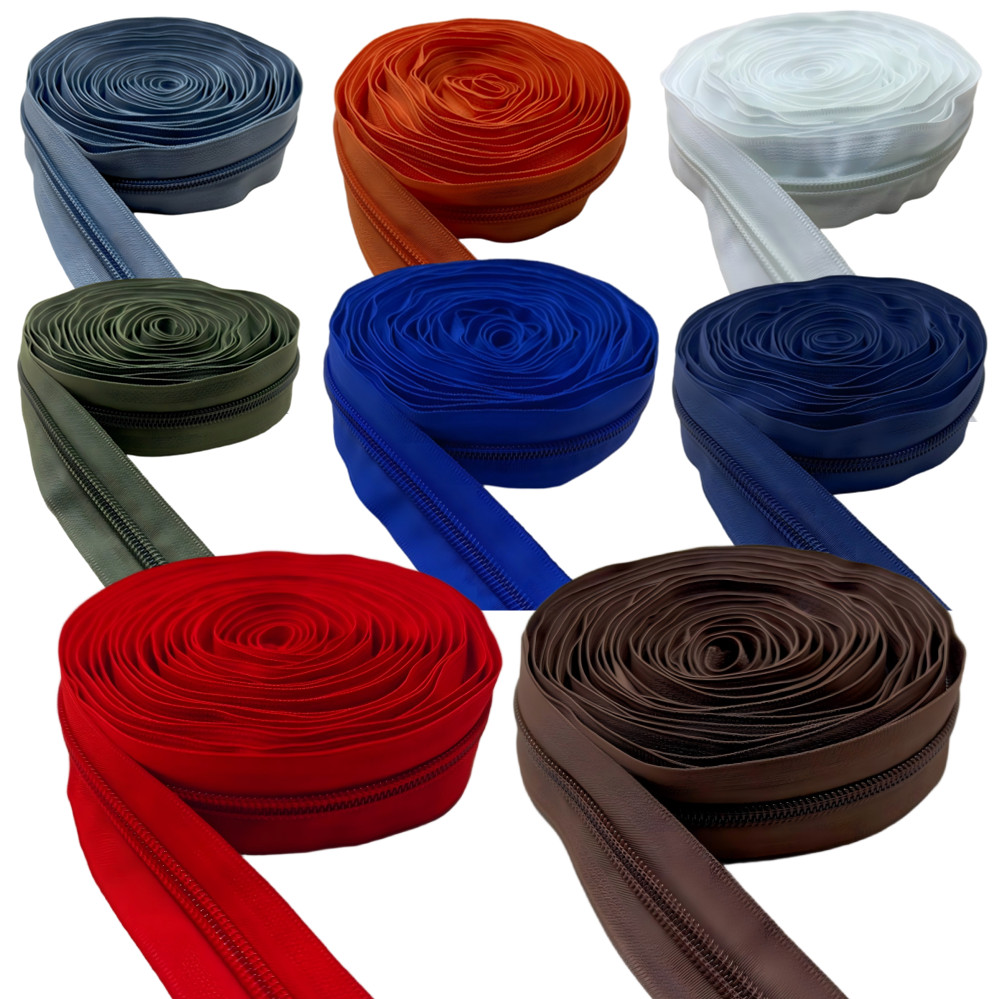 5/10/50M 5# Nylon Zipper Tape  - огляд і ціна Textile Sewing Factory