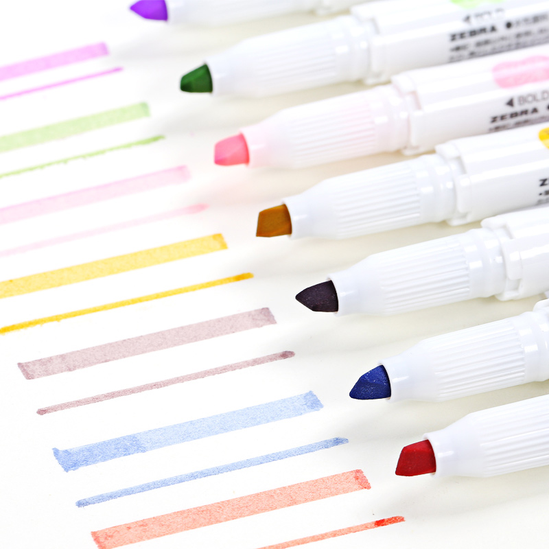 Japan ZEBRA WKT7 New Mildliner - огляд і ціна Zebra Pen Mildliner