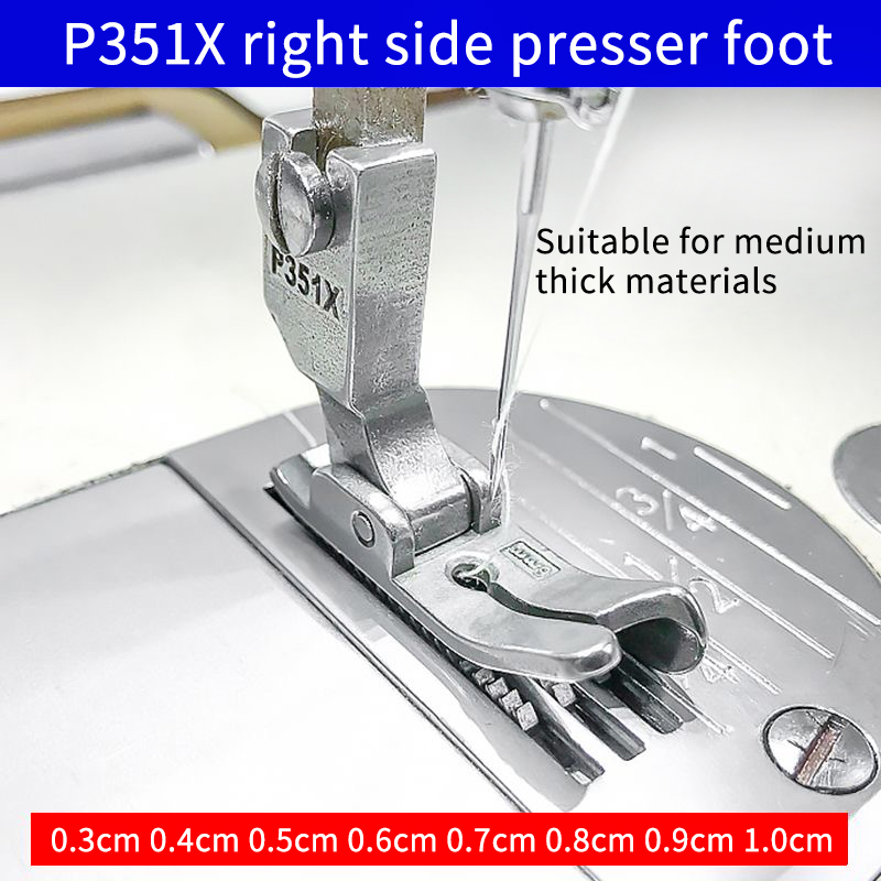 Industrial flat sewing machine - огляд і ціна Rolled Hem Foot