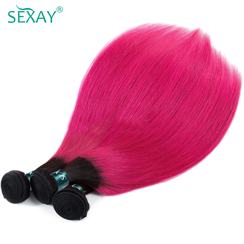 Sexay 1B Pink Human Hair Strai - огляд і ціна Sewing Lab