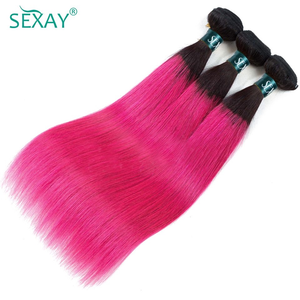 Sexay 1B Pink Human Hair Strai - огляд і ціна Sewing Lab