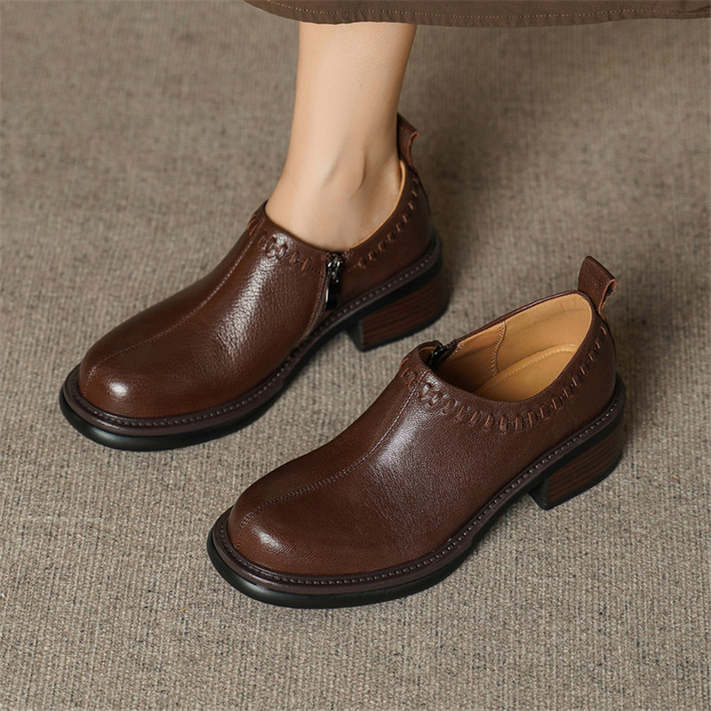 New Spring Autumn Genuine Leat - огляд і ціна Sewing Zipper