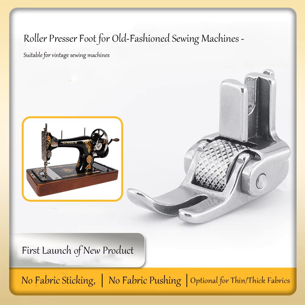 All Steel Roller Presser Foot  - огляд і ціна Rolled Hem Foot