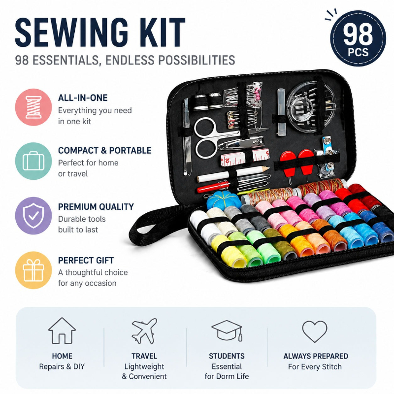 68/98PCS Sewing Accessories To - огляд і ціна Sewing Repair