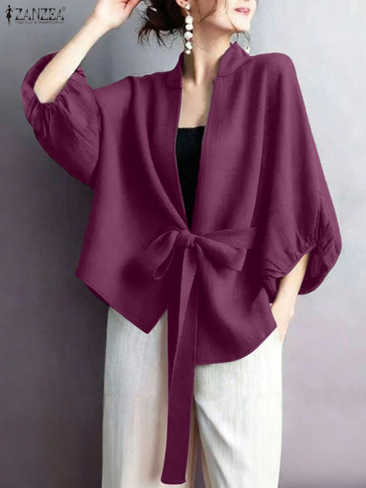 2025 ZANZEA Elegant V Neck Lan - огляд і ціна Sewing V