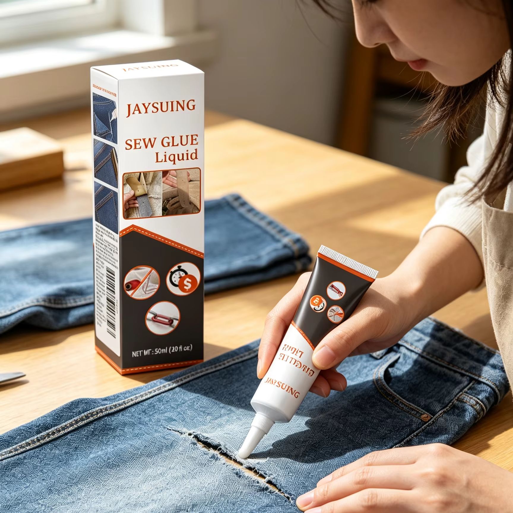 Jaysuing Sewing Glue Clothing  - огляд і ціна Sewing Repair